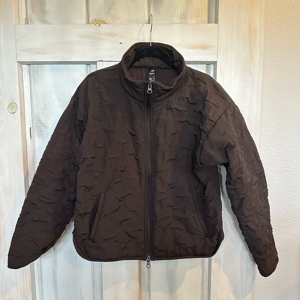 GAP Women's Chocolate Brown Puffer Jacket